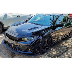 Ski Productions Front Splitter | 2016-2021 Honda Civic Hatch/Si (SP-FK7-SPLITTER).