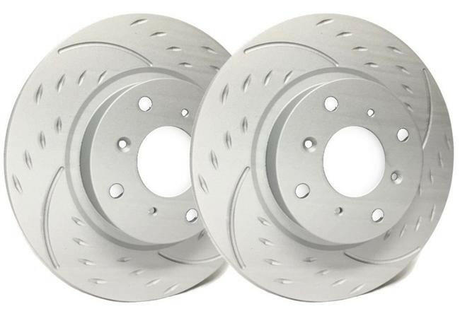 SP Performance Diamond Slotted Rear Brake Rotors | 2018-2020 Fiat 124 and 2016-2020 Mazda MX-5 Miata (D26-5087/P/BP).