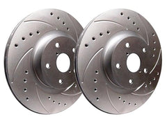 SP Performance Drilled And Slotted Rear Brake Rotors | 2016-2020 Mazda MX-5 Miata (F26-5087/P/BP)