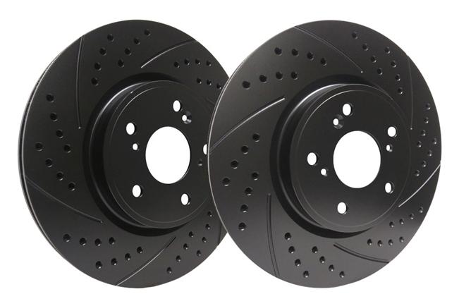SP Performance Drilled And Slotted Rear Brake Rotors | 2016-2020 Mazda MX-5 Miata (F26-5087/P/BP)