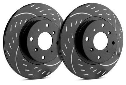 SP Performance Diamond Slotted Rear Brake Rotors | 2018-2020 Fiat 124 and 2016-2020 Mazda MX-5 Miata (D26-5087/P/BP)