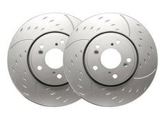 SP Performance Diamond Slotted Rear Brake Rotors | 2018-2020 Fiat 124 and 2016-2020 Mazda MX-5 Miata (D26-5087/P/BP).