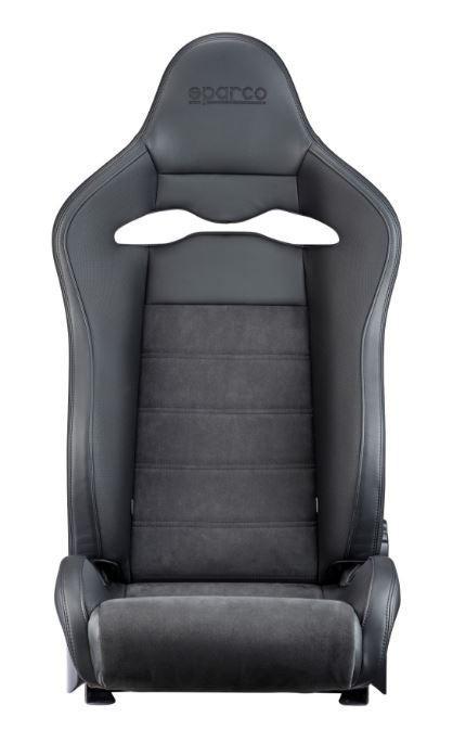 Sparco Street SPX Seats in Carbon Fiber, Leather, & Alcantara (00974ZNRSX/00974ZNRDX).
