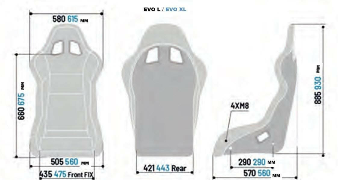Sparco QRT FIA Series Bucket Seat (008013RNR).