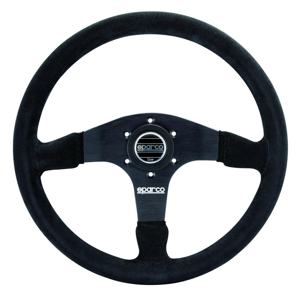 Sparco Black Suede Steering Wheel R375 (015R375PSN).
