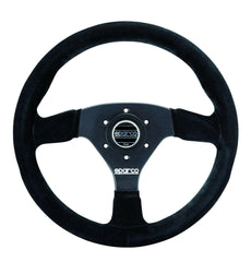 Sparco Black Suede Steering Wheel R383 (015R383PSN).