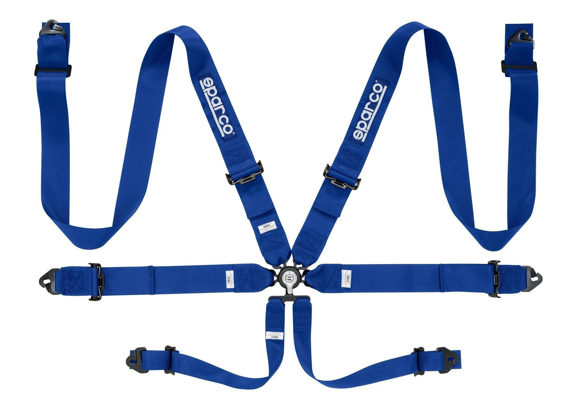 Sparco 3” 6-Point Steel Race Harness  (04818RACNR).