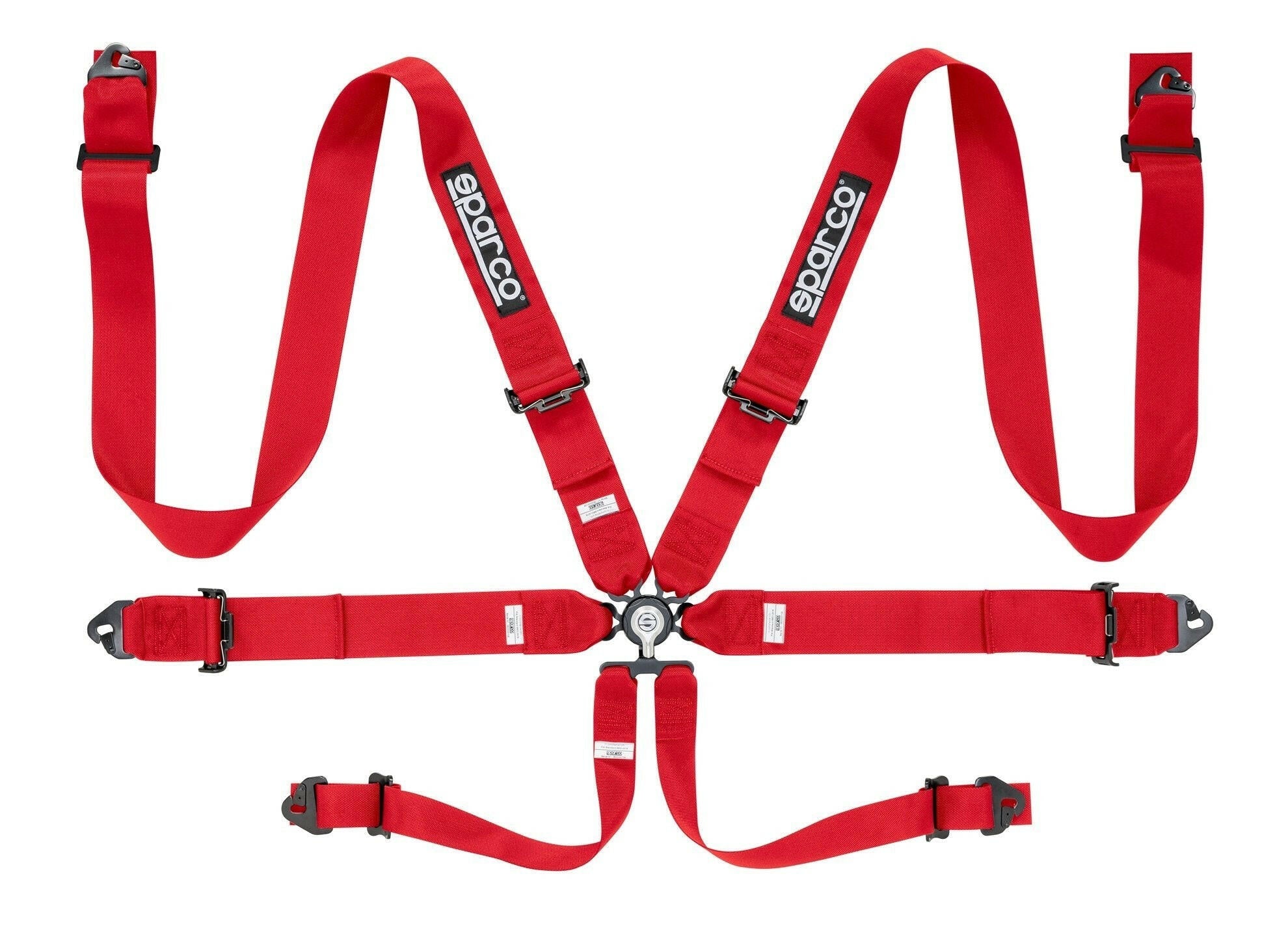 Sparco 3” 6-Point Steel Race Harness  (04818RACNR).