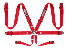 Sparco 3” 6-Point Steel Race Harness  (04818RACNR).