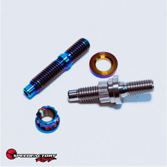 SpeedFactory Racing Titanium B/D/F/H/J Series Intake/Exhaust Manifold Stud Kits | 1994-2001 Acura Integra, 1992-2000 Honda Civic, and 2000-2009 Honda S2000 (SF-02-061).