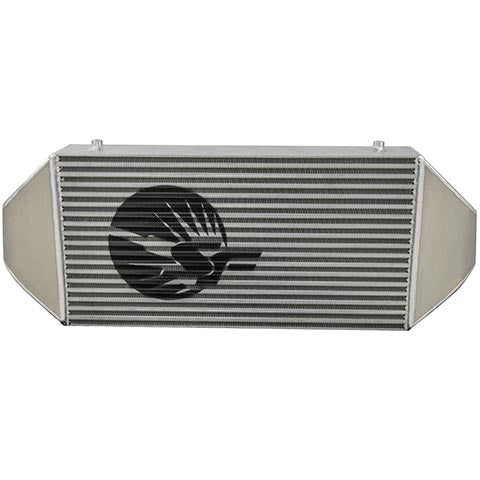 SpeedFactory Racing 1000HP-1200HP Dual Backdoor Front Mount Intercooler - 3” Inlet / 3.5” Outlet (SF-06-088).