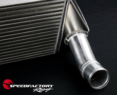 SpeedFactory Racing 600HP Dual Backdoor Intercooler | 2015-2022 Ford Mustang Ecoboost (SF-06-55-002).