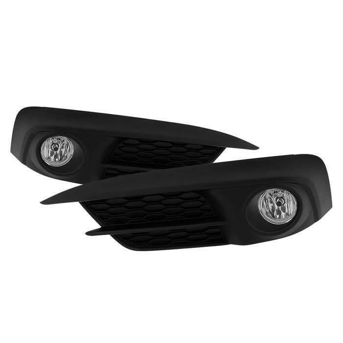 Spyder OEM Fog Lights w/ Switch - Clear | 2016+ Honda Civic Coupe/Sedan (5083067).