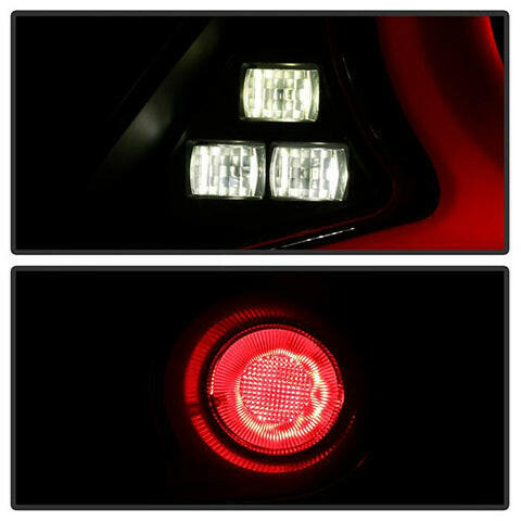 Spyder Light Bar LED Tail Lights | 2016-2019 Honda Civic 4DR (5086051).