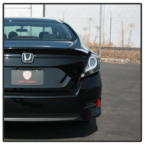 Spyder Light Bar LED Tail Lights | 2016-2019 Honda Civic 4DR (5086051).