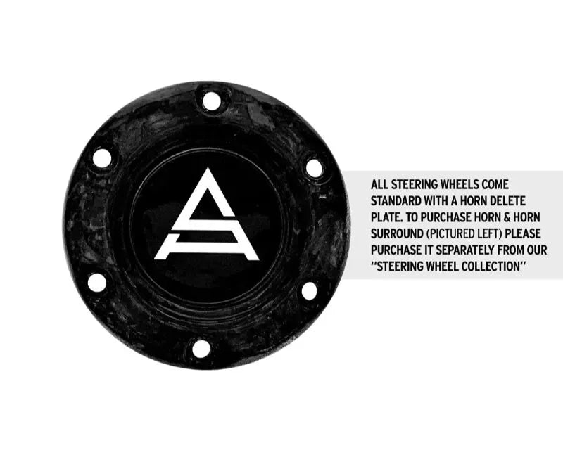 Street Aero Suede Forged Carbon Fiber Steering Wheel.