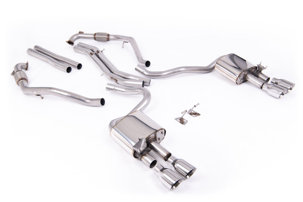 Milltek Non-Resonated Cat-Back Exhaust | Audi S5 B9
