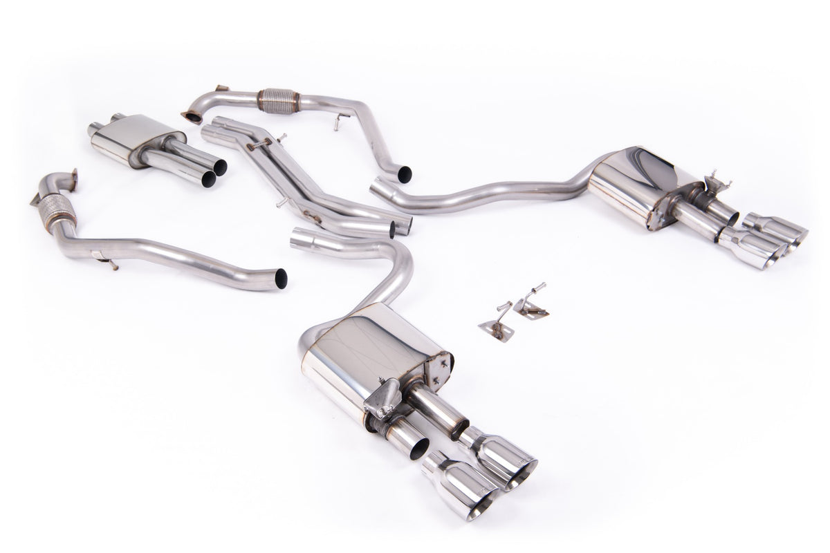 Milltek Resonated Cat-Back Exhaust | Audi B9 S5 3.0 V6