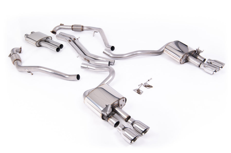 Milltek Resonated Cat-Back Exhaust | Audi B9 S5 3.0 V6