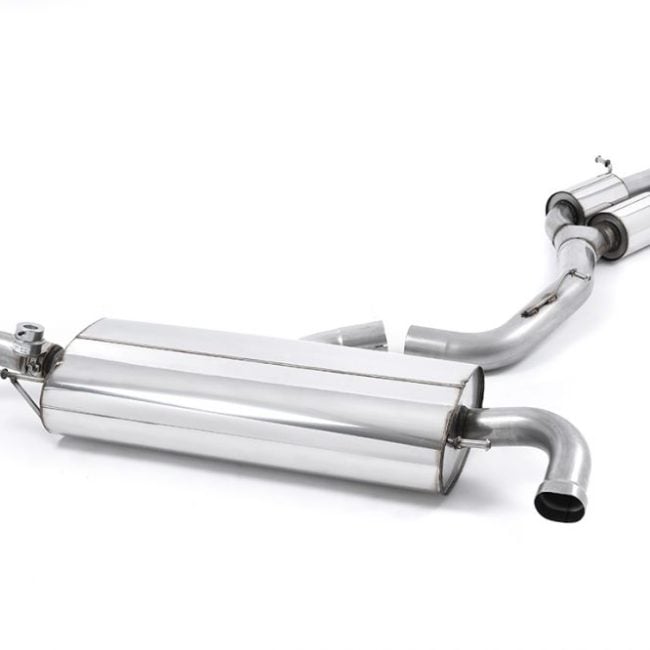 Milltek Resonated Catback Exhaust System w/ EC Approval for 8J Audi TTRS