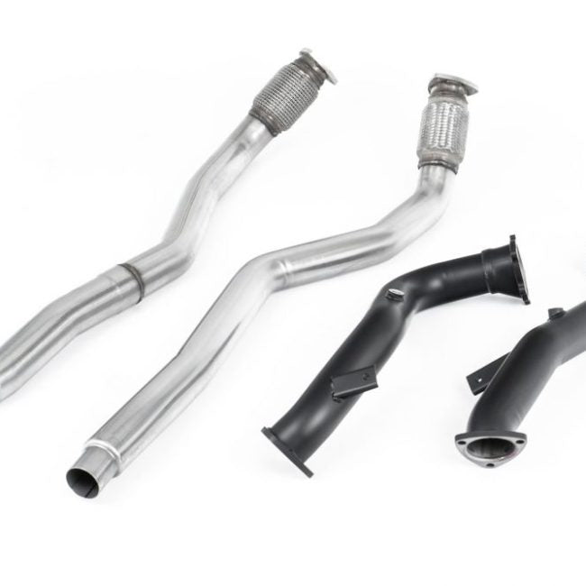 Milltek Large Bore Downpipes &amp; Race Pipes for C7 Audi RS6 / RS7 / S6 / S7