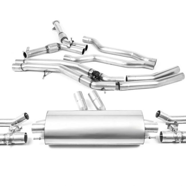 Milltek Valved &amp; Non-Resonated OPF-Back Exhaust System for 4MN Audi RSQ8