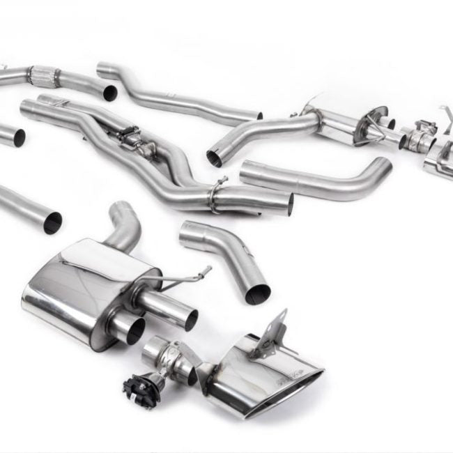 Milltek Valved OPF / GPF-Back Exhaust System for C8 Audi RS6 &amp; RS7 (non-GPF)