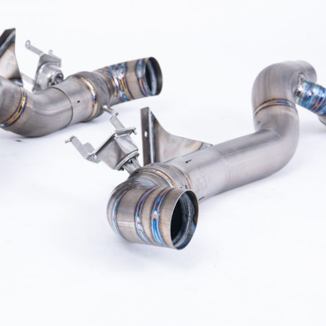 Milltek Titanium Signature-Series Valved Catback Exhaust System for 992 Porsche 911 Carrera GTS &amp; S / Dakar
