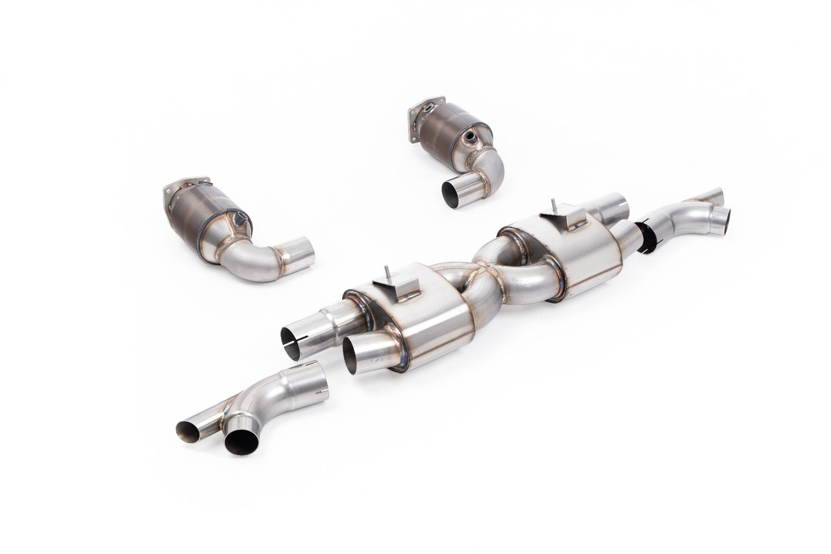 Milltek Resonated Cat-Back Exhaust | Porsche 991.2 Turbo S