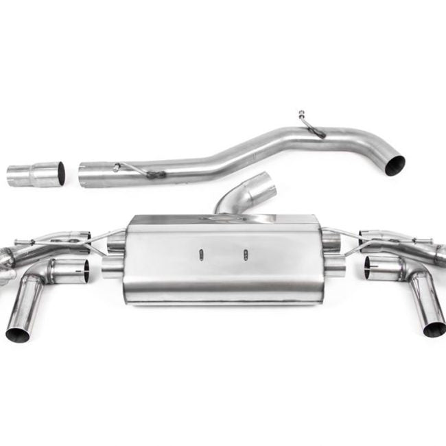 Milltek Valved &amp; Non-Resonated GPF-OPF-Back Exhaust System for MK8 Volkswagen Golf R