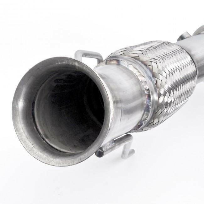 Stainless Works Catted Downpipe | 2016-2017 Ford Focus RS (FCRS16DPCAT).