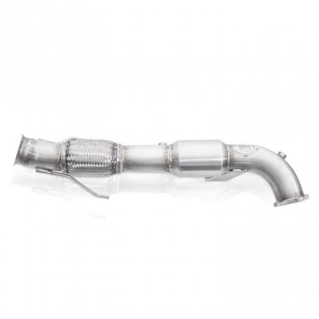 Stainless Works Catted Downpipe | 2016-2017 Ford Focus RS (FCRS16DPCAT).