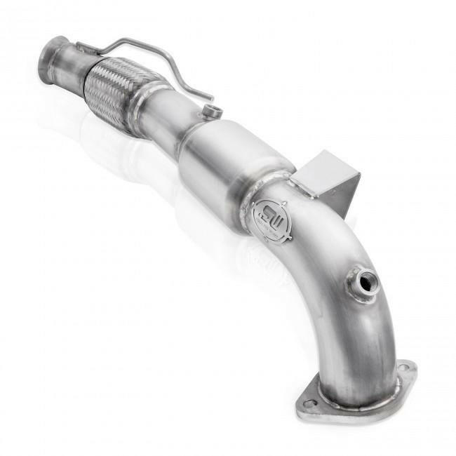 Stainless Works Catted Downpipe | 2016-2017 Ford Focus RS (FCRS16DPCAT).