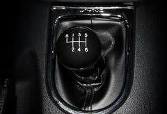 Steeda S550 6-Speed Shift Knob - Black | 2015-2017 Ford Mustang (203-E216ULSI20).