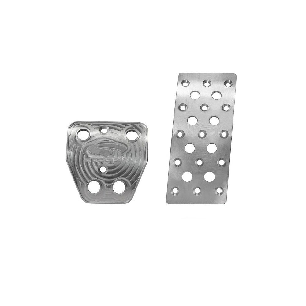 Steeda S550 Automatic Transmission Pedal Kit | 2015+ Ford Mustang (Ecoboost, V6, GT) (555-1271)