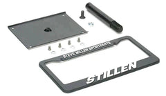 Stillen Front License Plate Relocator | 2008-2013 Infiniti G37, 2009-2020 Nissan 370Z, and 2016-2022 Infiniti Q60 (105465).