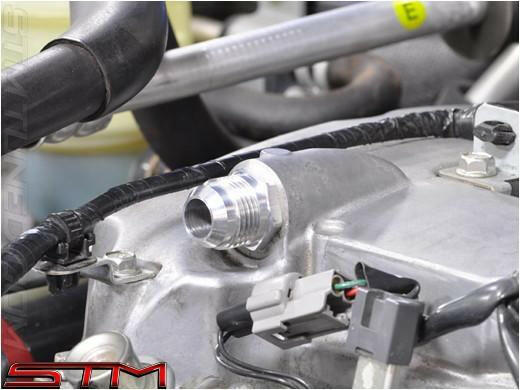 STM Aluminum Valve Cover Fittings | 2008-2015 Mitsubishi Evolution X (STM-VCF-EVOX).