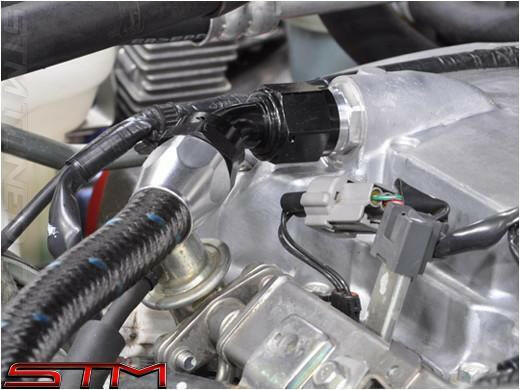 STM Aluminum Valve Cover Fittings | 2008-2015 Mitsubishi Evolution X (STM-VCF-EVOX).