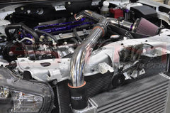 STM 2.5” Aluminum Upper Intercooler Pipe | 2008-2015 Mitsubishi Lancer Evolution X (STM-EVOX-UICP-AL).