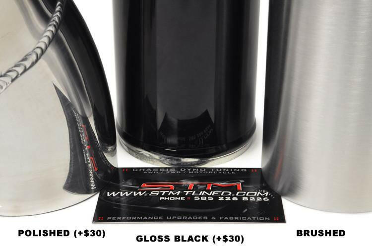 STM 2.5” Aluminum Upper Intercooler Pipe | 2008-2015 Mitsubishi Lancer Evolution X (STM-EVOX-UICP-AL).