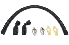 STM Turbo Oil Return Line -10AN | 2003-2007 Mitsubishi Evo 8/9 (EVO89-TORLB-STK).