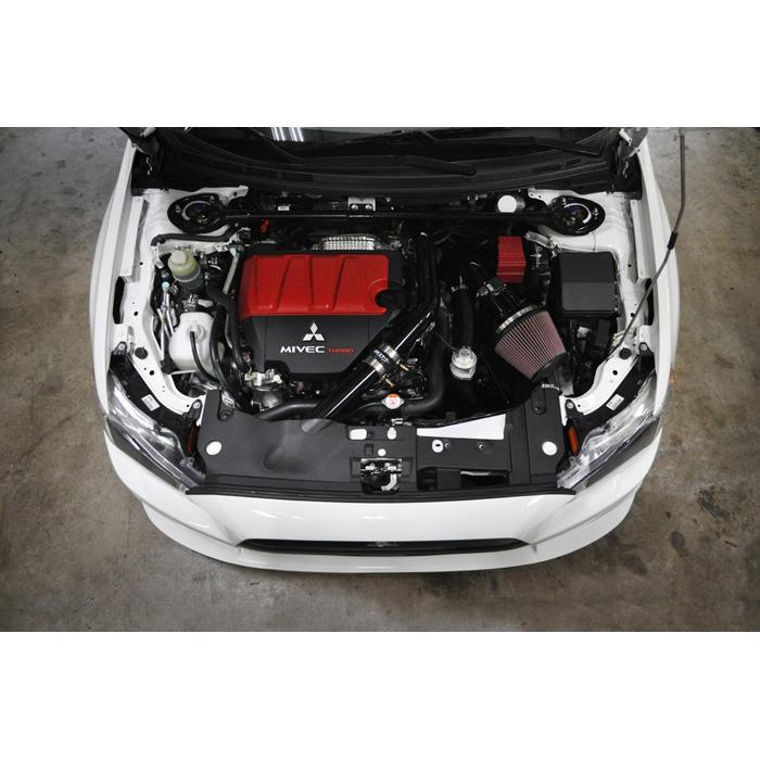 STM Stainless Upper Intercooler Pipe Kit | 2008-2015 Mitsubishi Evo X (STM-EVOX-UICP-SS).
