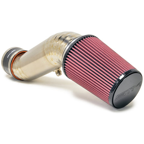 STM Titanium SD Intake without MAF | 2003-2006 Mitsubishi Evo 8/9 (STM-EVO89-INTK-Ti-4/X).