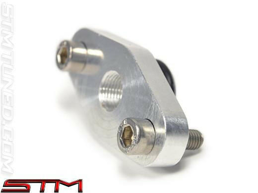 STM Aluminum Intake Manifold Sensor Adapter | 2G DSM Turbo & Evo 8/9 (STM-MITSU-MAP-F).