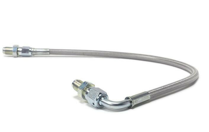STM Stainless Steel Braided Lower Clutch Line | 2003-2006 Mitsubishi Evo 8/9 (EVO89-LCL).