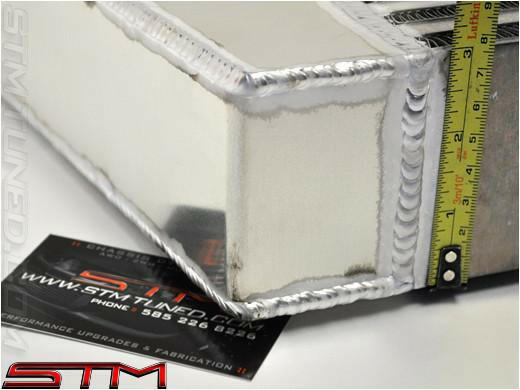 STM Evo X Street Intercooler | 2008-2015 Mitsubishi Lancer Evo X (STM-EVOX-FMIC).