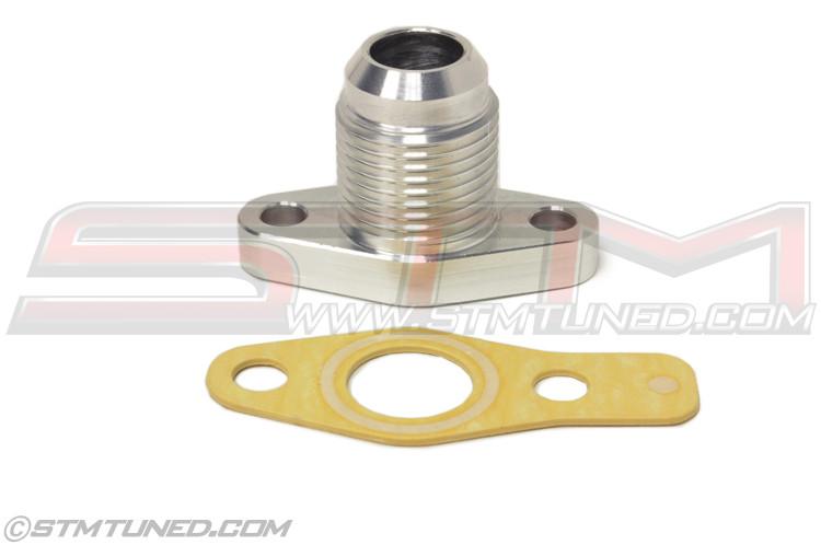 stm-10an-turbo-oil-drain-fitting-mitsu-series-2003-2006-mitsubishi-lancer-evolution-8-9-odf-mit-maperformance