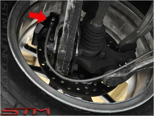 STM Staging Brake Kit | 2001-2006 Mitsubishi Evolution 7/8/9 (EVO-STG-BRK-V2).