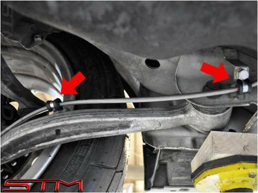 STM Staging Brake Kit | 2001-2006 Mitsubishi Evolution 7/8/9 (EVO-STG-BRK-V2).