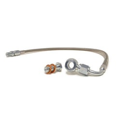 STM Oil Feed Line Kit for Garrett GT30/35R Turbo | 1996-2006 Mitsubishi Evo 4-9 (STM-EVO79-OFLK-GARRETTBB-STD).